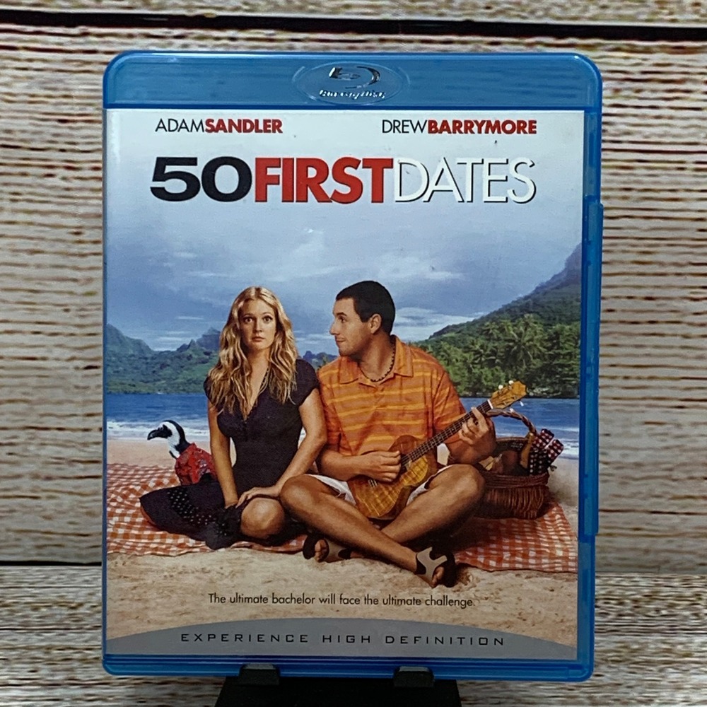 50 First Dates [2004 Blu Ray Movie]‎ Adam Sandler Drew Barrymore Comedy Romance